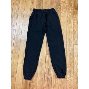 Feathers Black Joggers Womens Small Drawstring‎ Waist Casual Athletic Pants